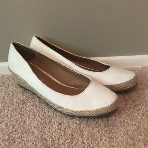 White ballet espadrilles